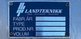 Horizontal Tank 4.500 L