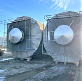 Vertical Insulated Silos Tank 135m3.