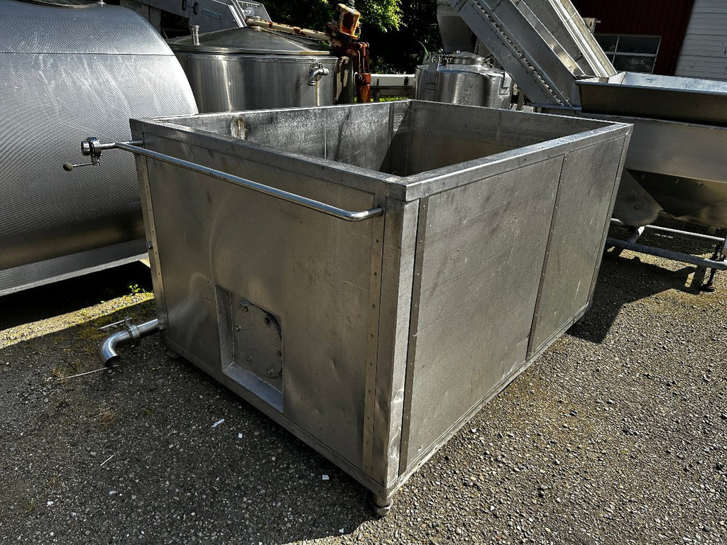 Rectangular Insulated Stainless Steel Vat – secondhand-equipment.com
