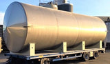 Never used Horizontal Stainless Steel tanks 50 m3