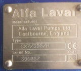 Alfa Laval Rotor Lobe Pump SX7/380/H