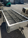 Trolley with cheese moulds