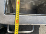 Trolley with cheese moulds