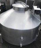 Round vertical tank 350L